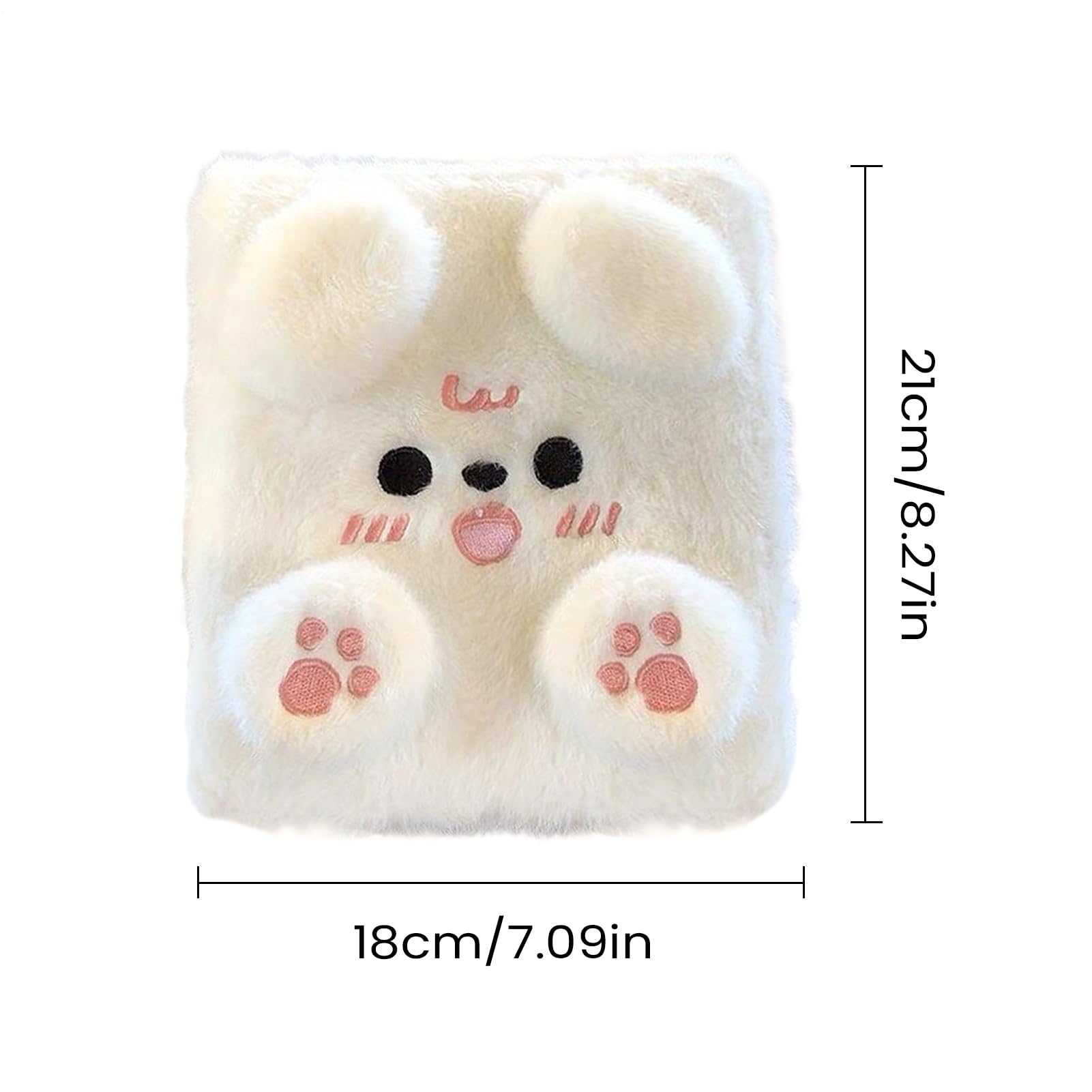 Raccoglitore Peluche Album per Raccolta Foto Formato A6 | Portafotocard Per Ricevute Biglietti Studenti Progetti Creativi Scrapbooking Etichette Casa Studio d'Arte e Aula