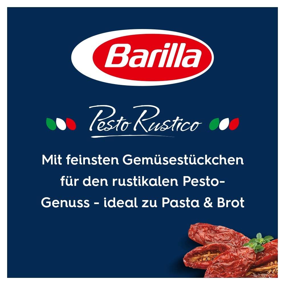 Barilla Pesto Rustico de Tomates Secos 200g