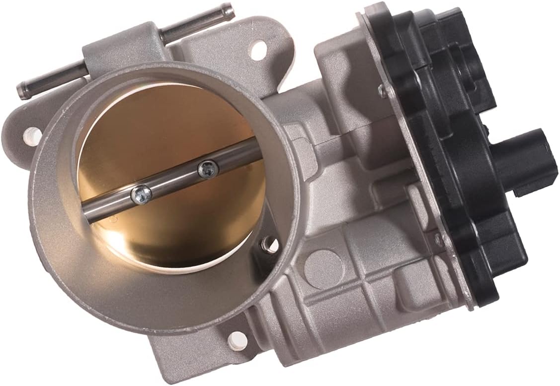 AUQDD S20006 Throttle Body Assembly (For V8 4.8L/5.3L/6.0L) Fit For 03-06 Cadi-llac Escalade/Chevy Avalanche Silverado Tahoe/G-MC Envoy Sierra 1500 Yukon (Replace # TB1008 12679525 12570800)