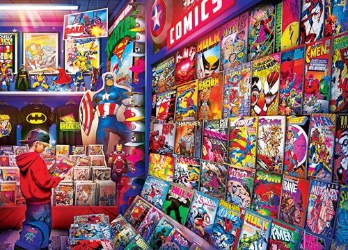 MasterPieces Rompecabezas de 1000 Piezas para Adultos, Familia o Jóvenes - Retro Comic Bliss - 19.25"x26.75" miniatura 3