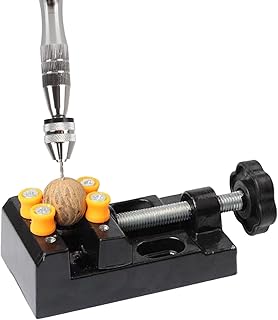 ミニバイス - 高精度多機能携帯可能ジュエリー彫刻工具 | DIYテーブルバイス固定工具 | クルミドリリング時計修理彫刻クラフト作業台用