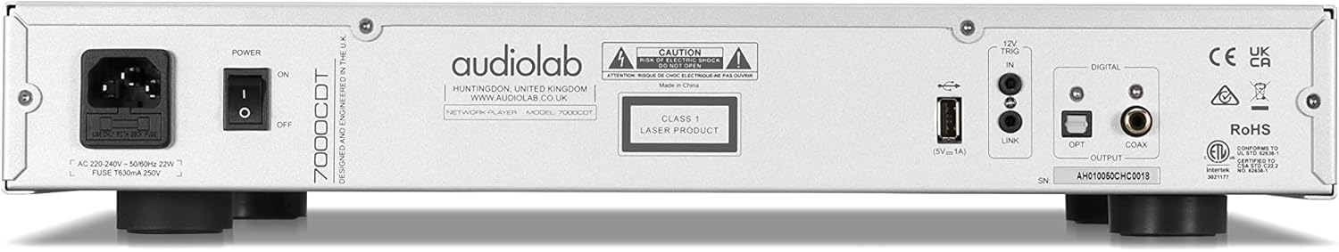 Audiolab 7000CDT - CD Transport (Aluminum Silver)