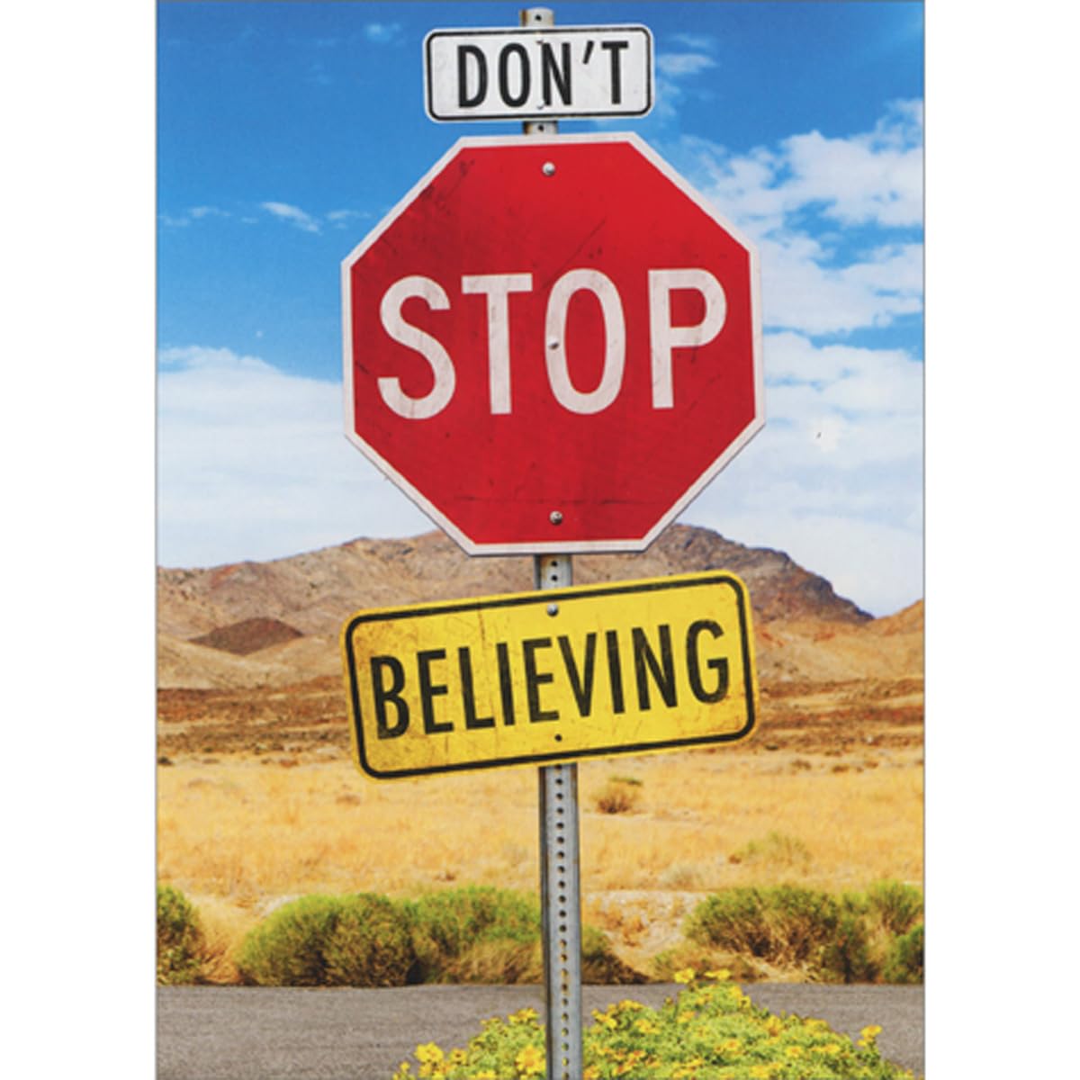 Can't stop believing サイン Don't Stop Believing – Nashville Metal Art