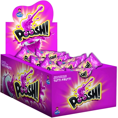 Chicle Poosh Tutti-Frutti 200g