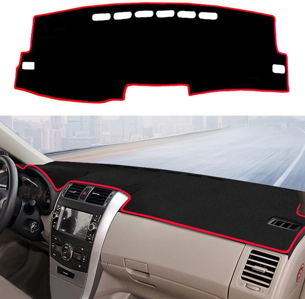 YOFAMO Car Dashboard Cover Custom Compatible with Toyota Corolla 2007