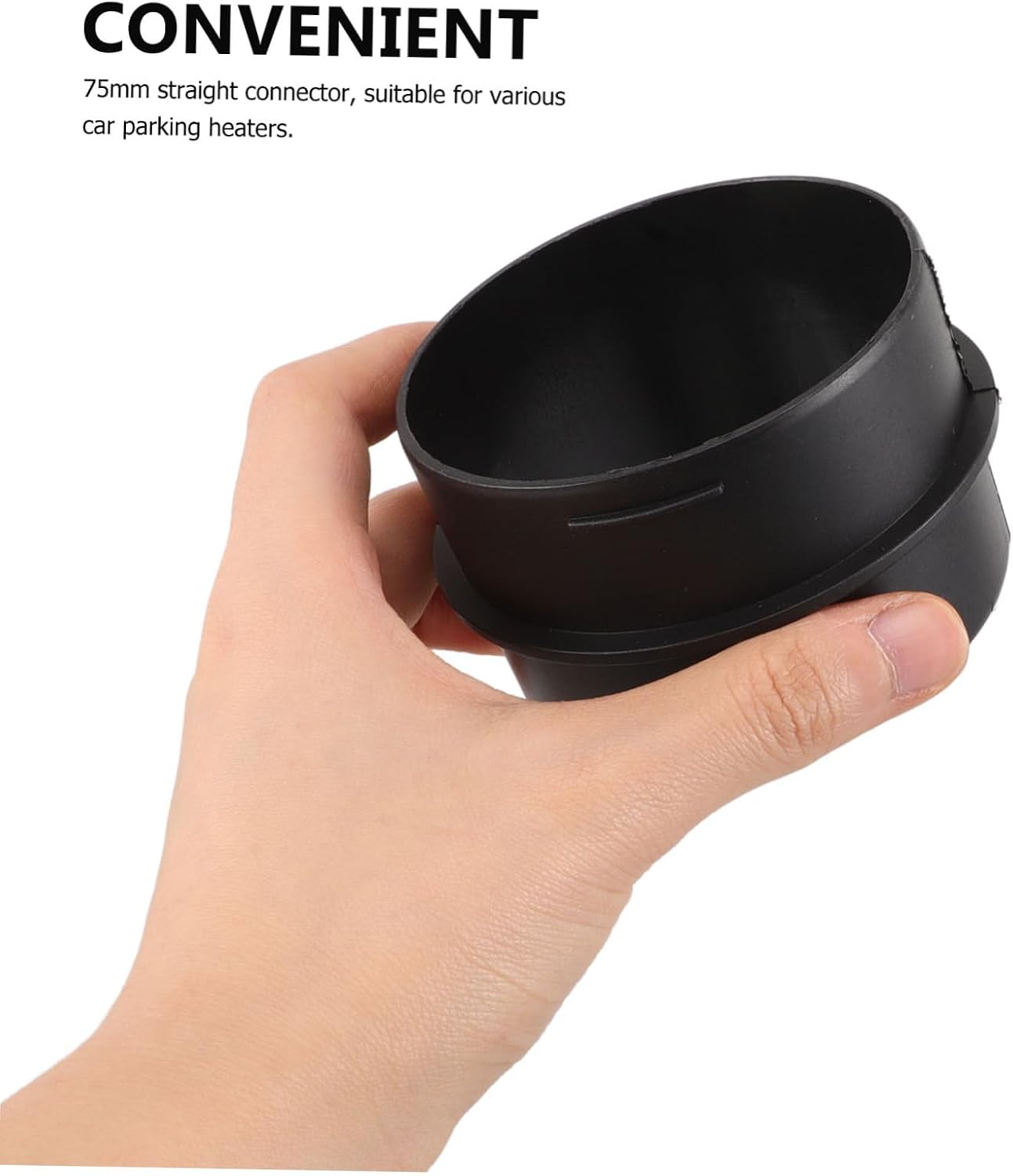 MAGICLULU Car Heater Ducting Pipe Extension Heater Connector Air Vent Adapter for Car Plastic Easy Installation
