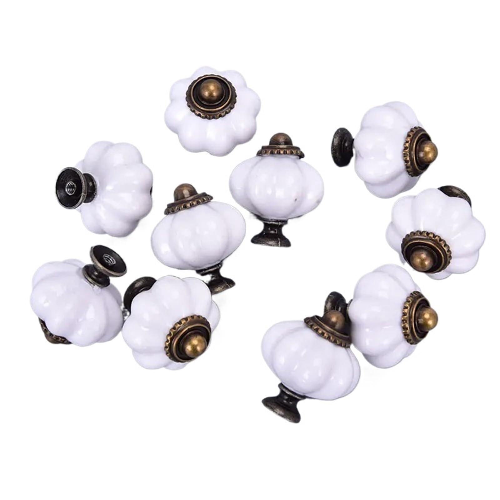 bogniga Handles 50pcs Vintage Furniture Handle Door Knobs Drawer Cupboard Pull