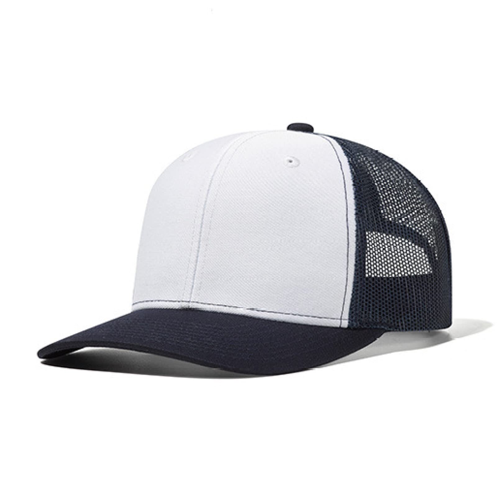 HaloHorus Trucker Hat for Men Women, Adjustable Athletics Baseball Cap for Running, Fishing, Hiking, Workout, C6-navywhite-navy, One Size โ image 1