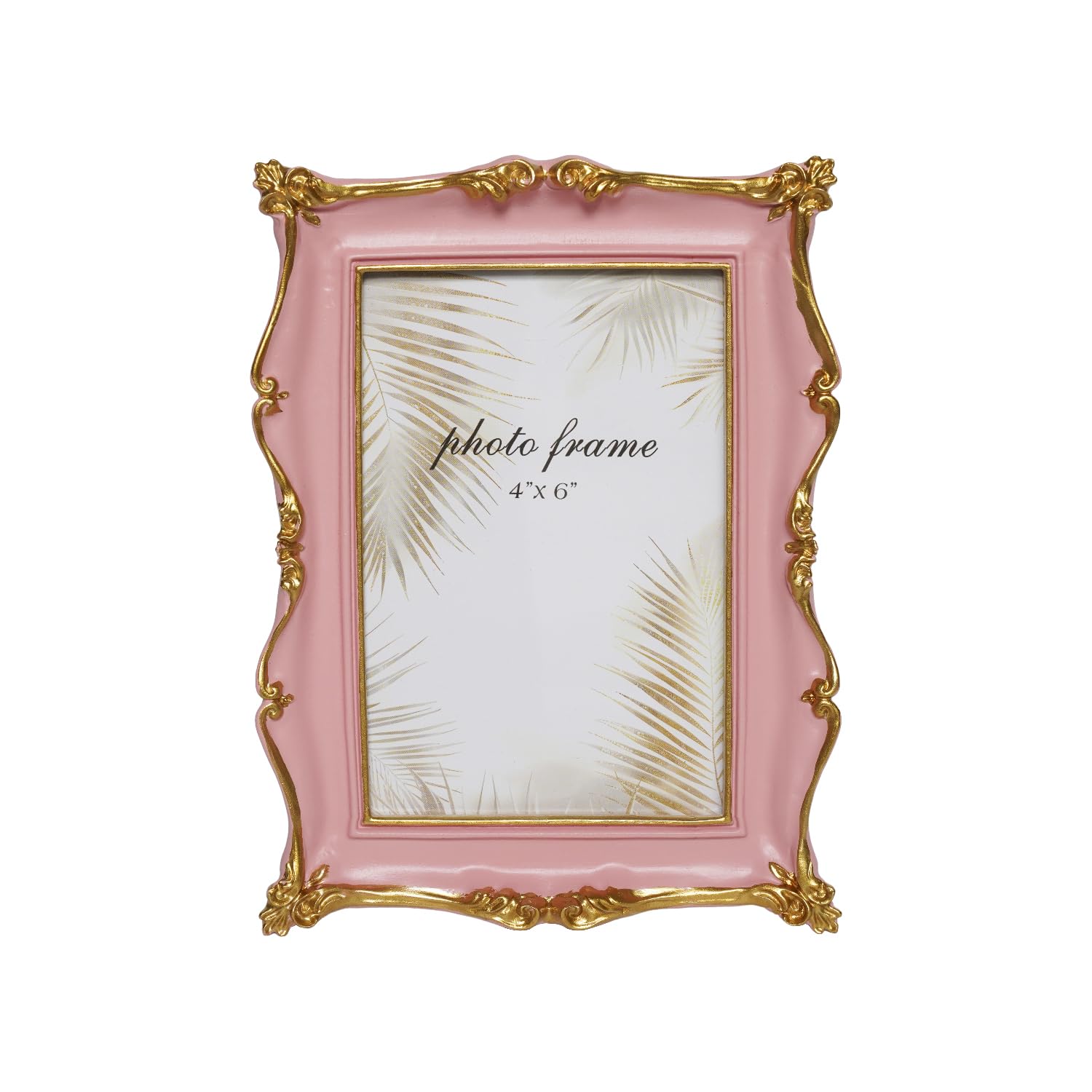 Cadre photo vintage orné rose pour sublimer votre commode de chambre ou un bureau cosy