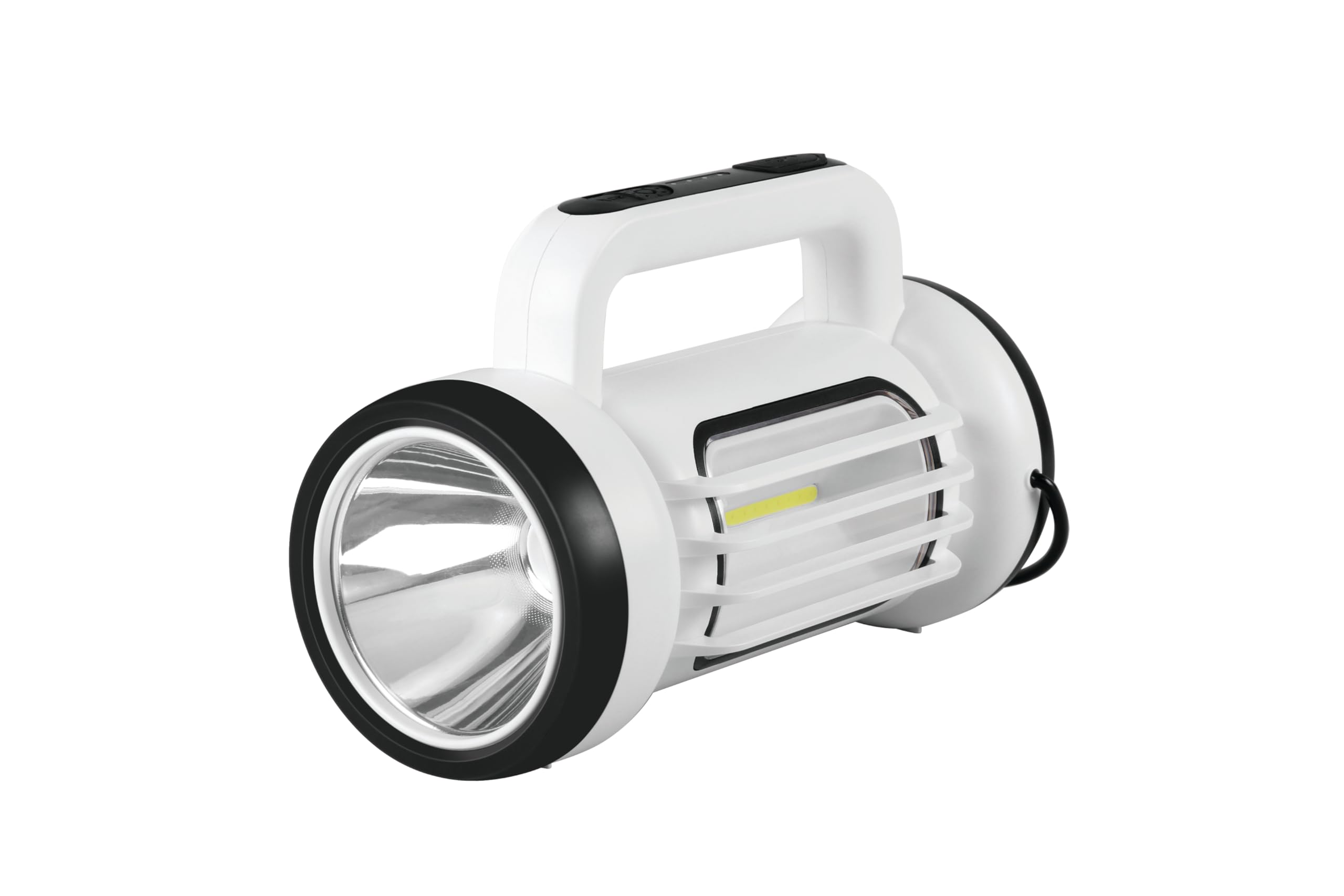 PHILIPS Hiker 5W Rechargeable Emergency Light | Long Lasting Light with 2400 mAh Battery and 6 Hours Backup | 3 Main Light Modes, 2 Side Light Modes and Stepless Dimming Feature | Cool White (B0DCW3KBBG) Amazon Price History, Amazon Price Tracker
