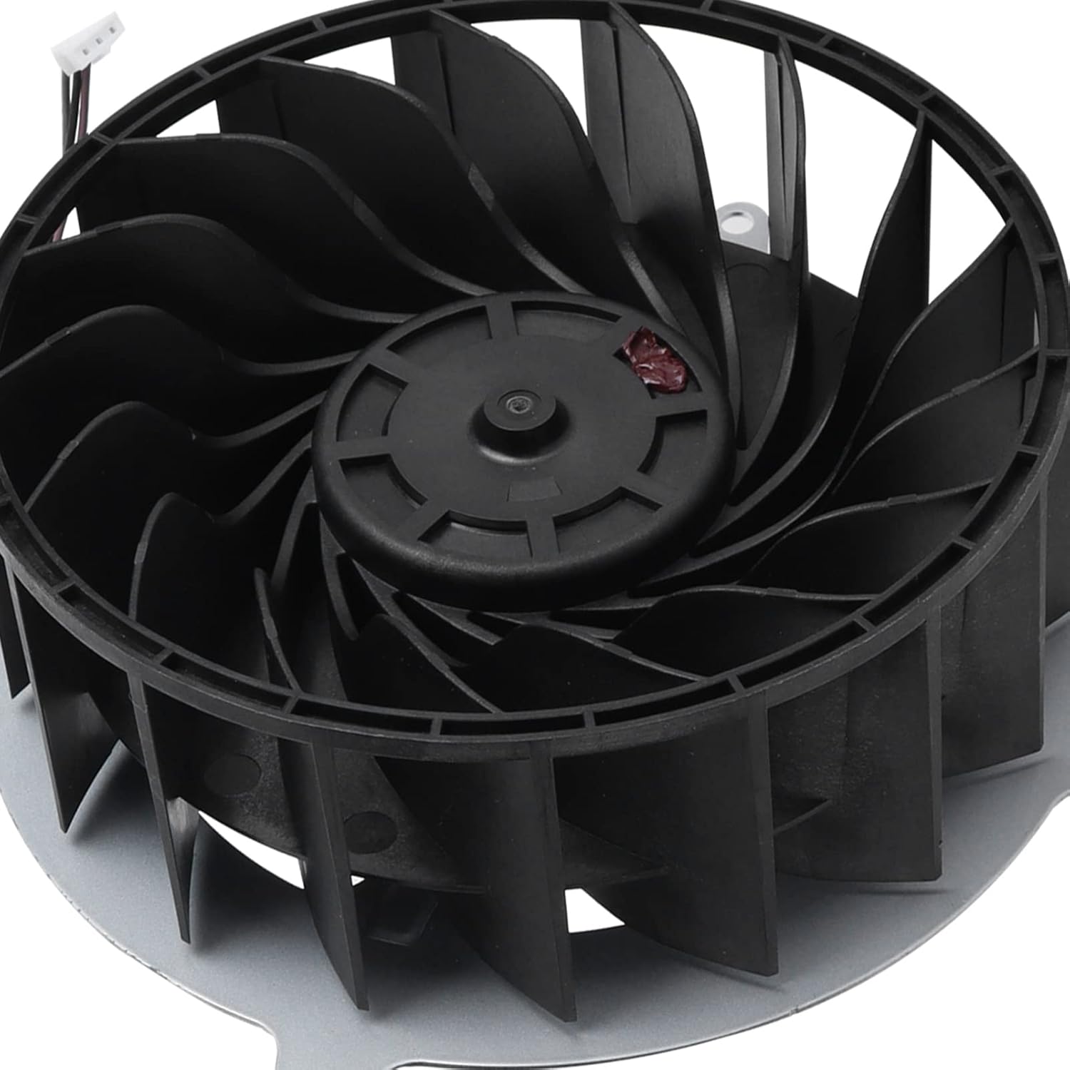 Cuifati Replacement Internal Cooling Fan for 5 Game Console 17 Blades Cooling Fan for Gaming Heat Sink 3 Pin CPU Cooling Fan