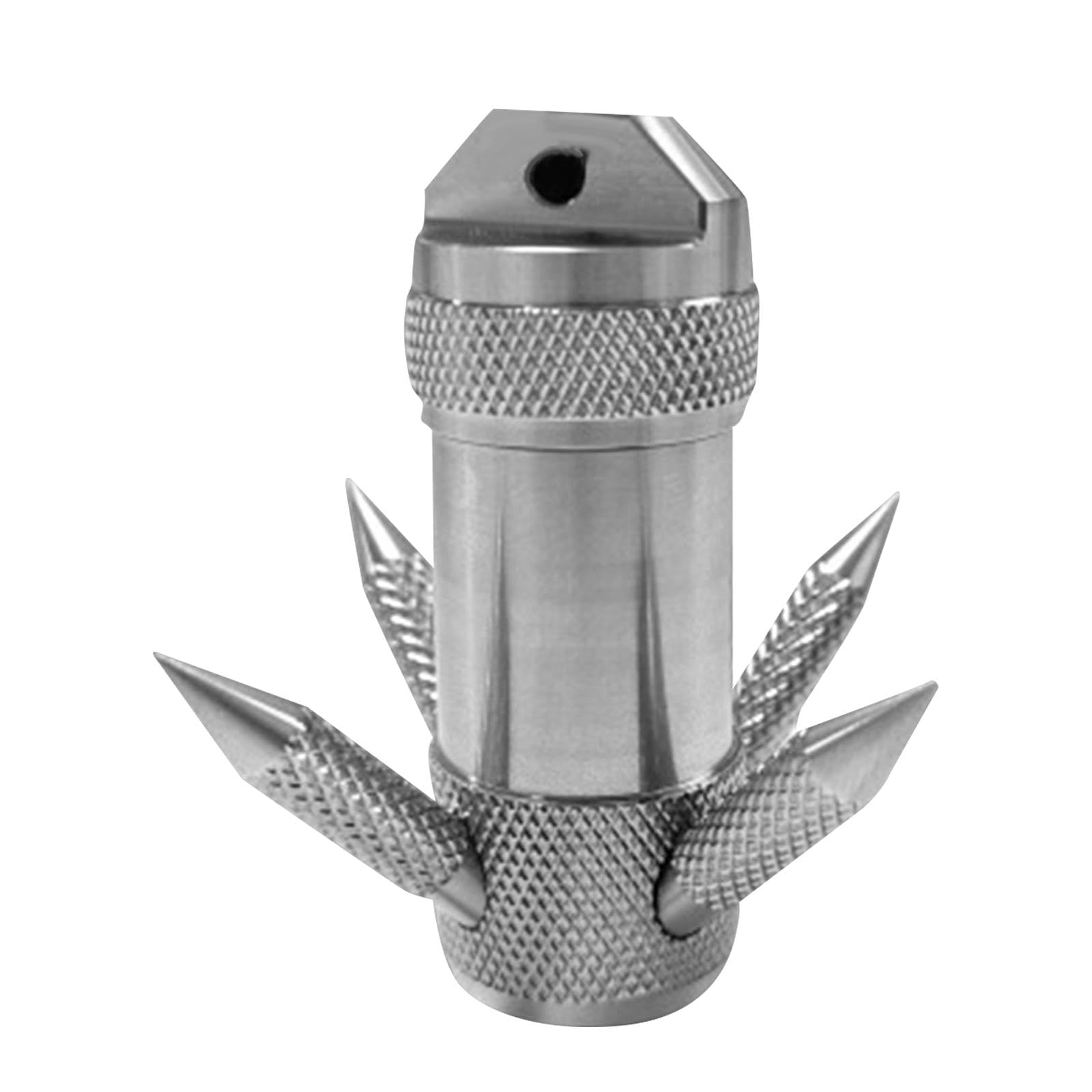 Vaveren Grappling Hook Climbing Claw Flying Claw Folding Stainless Steel Outdoor Anchor Hook for Mountain Climbing, 4 Claw