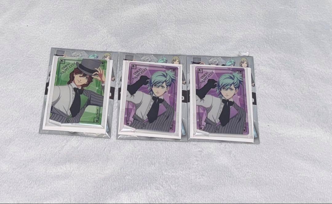 タブナイ L ONコラボアクスタ 嶺二 藍 3点セット グッズ-スタンド