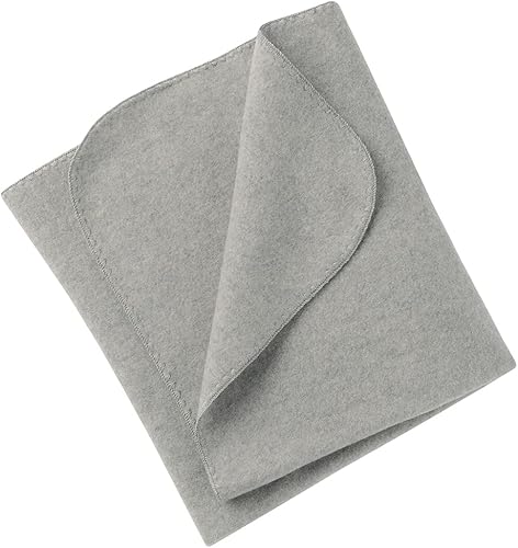 Miniatura 9 de Manta térmica para niños Manta orgánica de lana merino para bebé, 31 x 40 pulgadas (rosa)