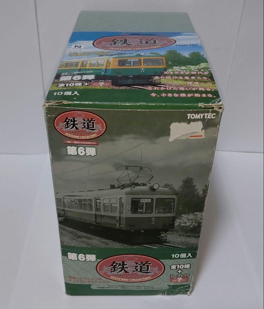 鉄道コレクション　第6弾　1箱　10個入り 楽天市場】鉄道コレクション 第6弾 (全10種のいずれか1種) Nゲージ