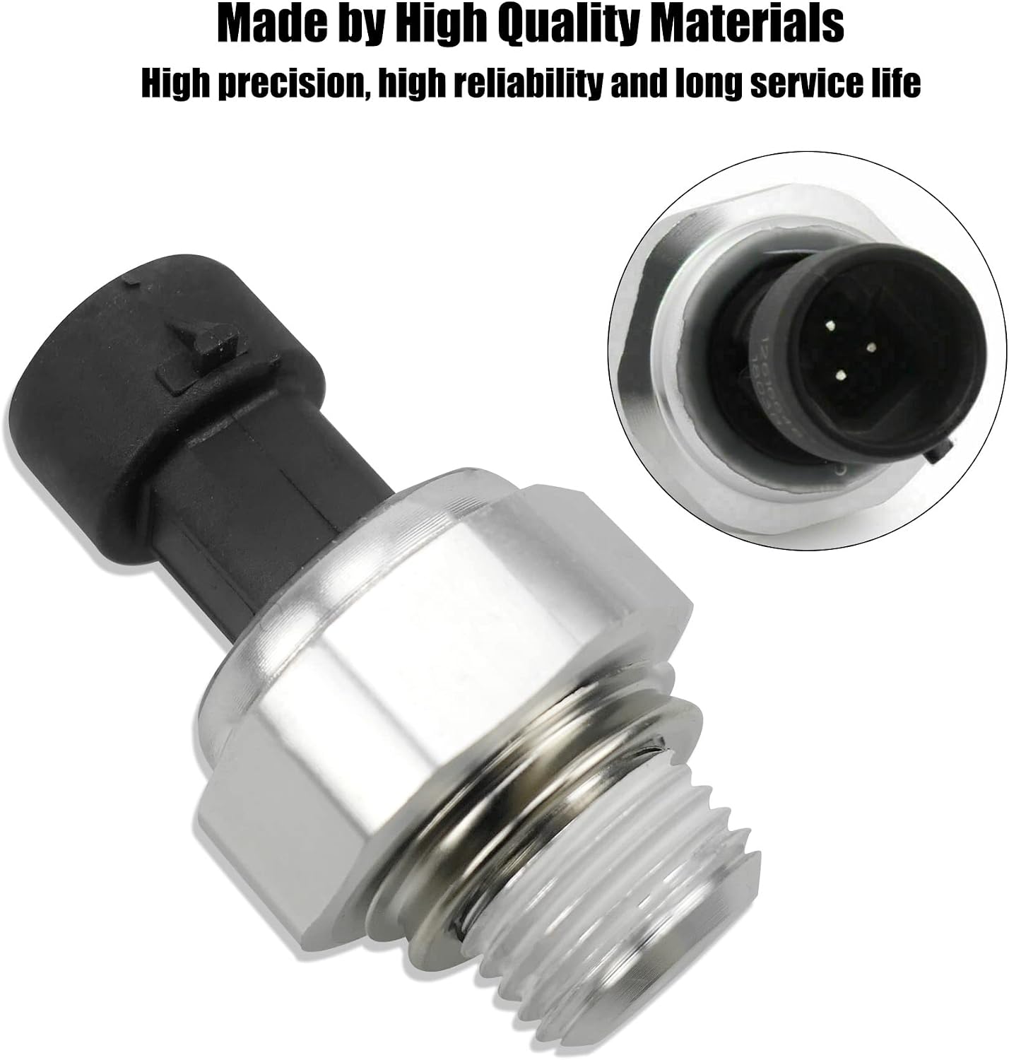 926-040 Engine Oil Pressure Sensor Fits for Buick Cadillac Chevrolet GMC Pontiac Select Models, Replace Filter ‎‎917-143 12585328, Replace Sensor 12616646 D1846A