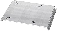 HEBRAR Attwood SP-15100 Boat Seat Mounting Plate for Jon Boat Bench Seats - 15-Inch Aluminum Slide Mount Hardware