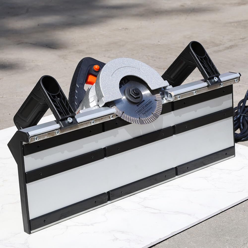 Raizi Bevelo™ Machine à Chamfrein 45 Degrés pour Carrelage en Céramique et Porcelaine – Outil à Chamfrein et Biseau sans Poussière pour une Finition Précise des Bords de Carrelage