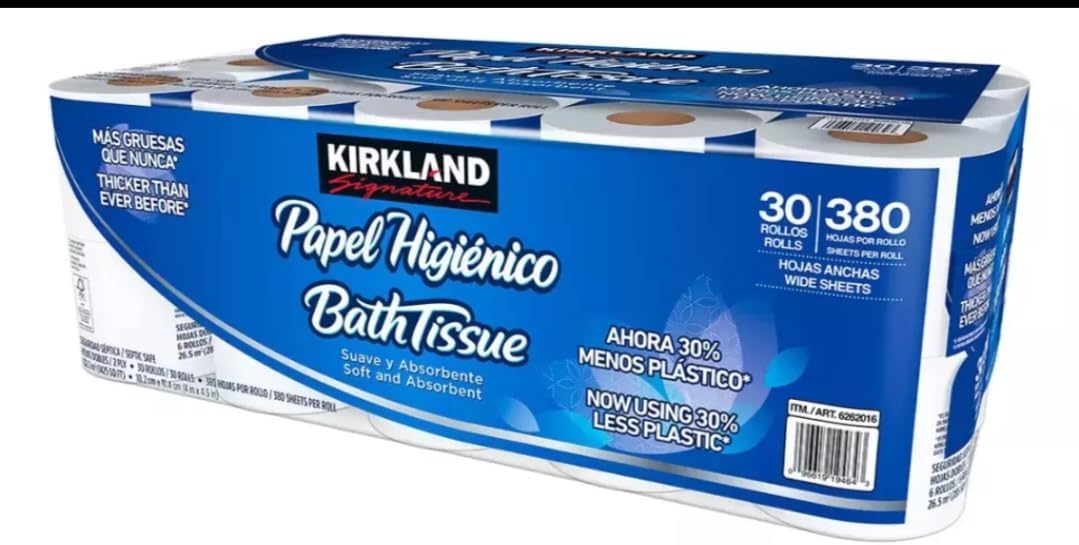 Kirkland Signature Bath Tissue, 2-Ply, 425 sheets, 30 rolls : Amazon.ca ...