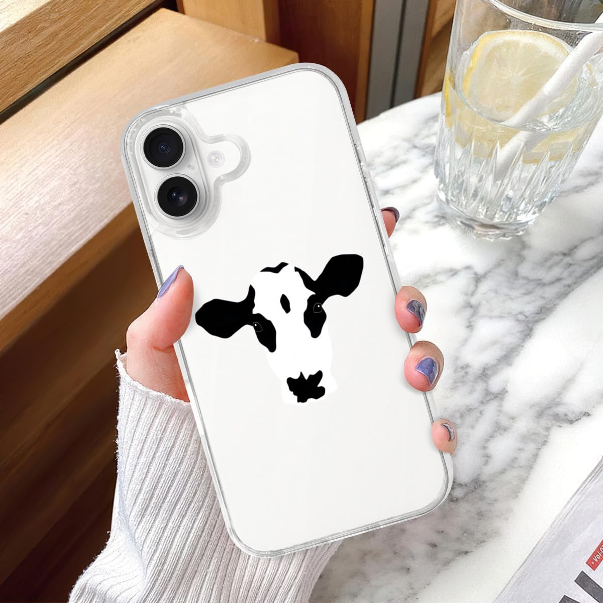 Amazon.co.jp: IPhone17用ケース うし 乳牛 牛柄 いPhone17用ケース