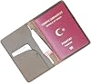 Passport Case Genuine Leather Travel Wallet Passport Holder Green