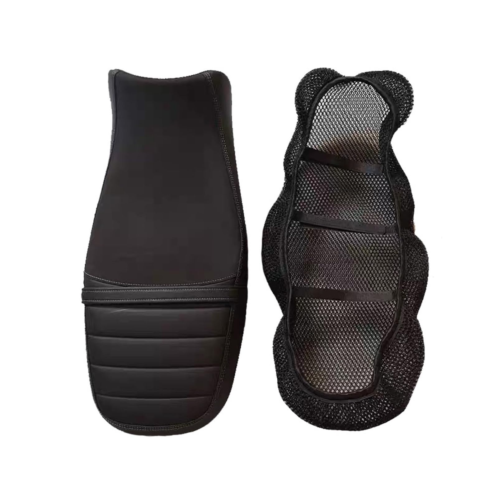 Accesorios De Motocicleta para Moto para Guzzi V7, Cubierta para El Asiento Trasero Piedra, Protector Red Malla 3D A Prueba Sol