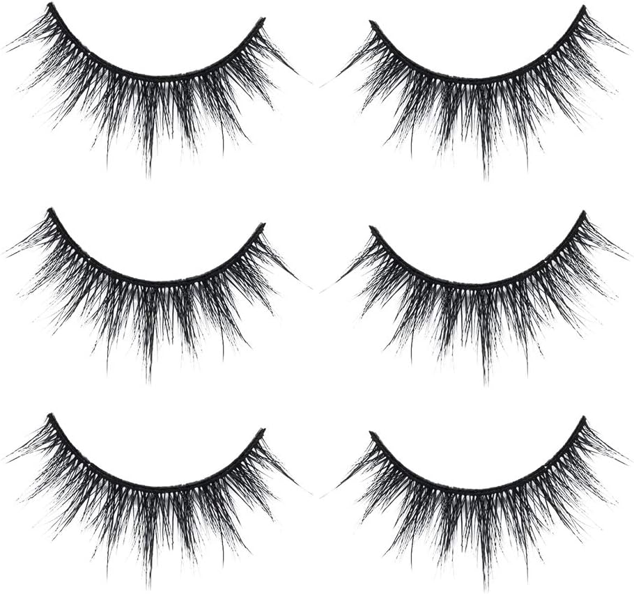 Invogue Multipack Lash Vault 4, black, 3 pair (Pack of 1) - Image 3