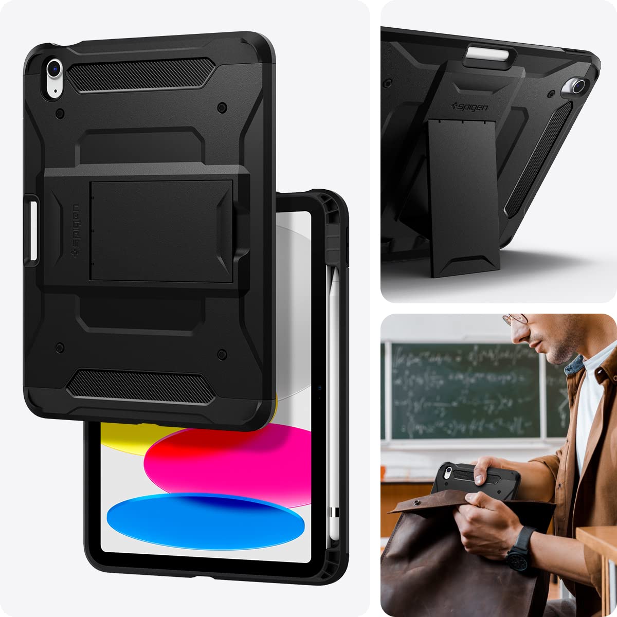 Amazon.co.jp: Spigen ipad 第10世代 ケース 衝撃吸収 耐衝撃 Apple