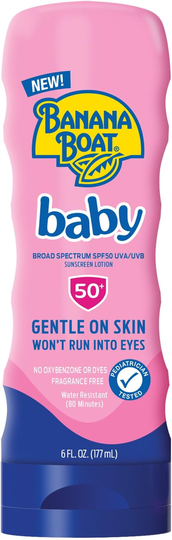 Banana Boat Baby Lotion, SPF60+, 6oz