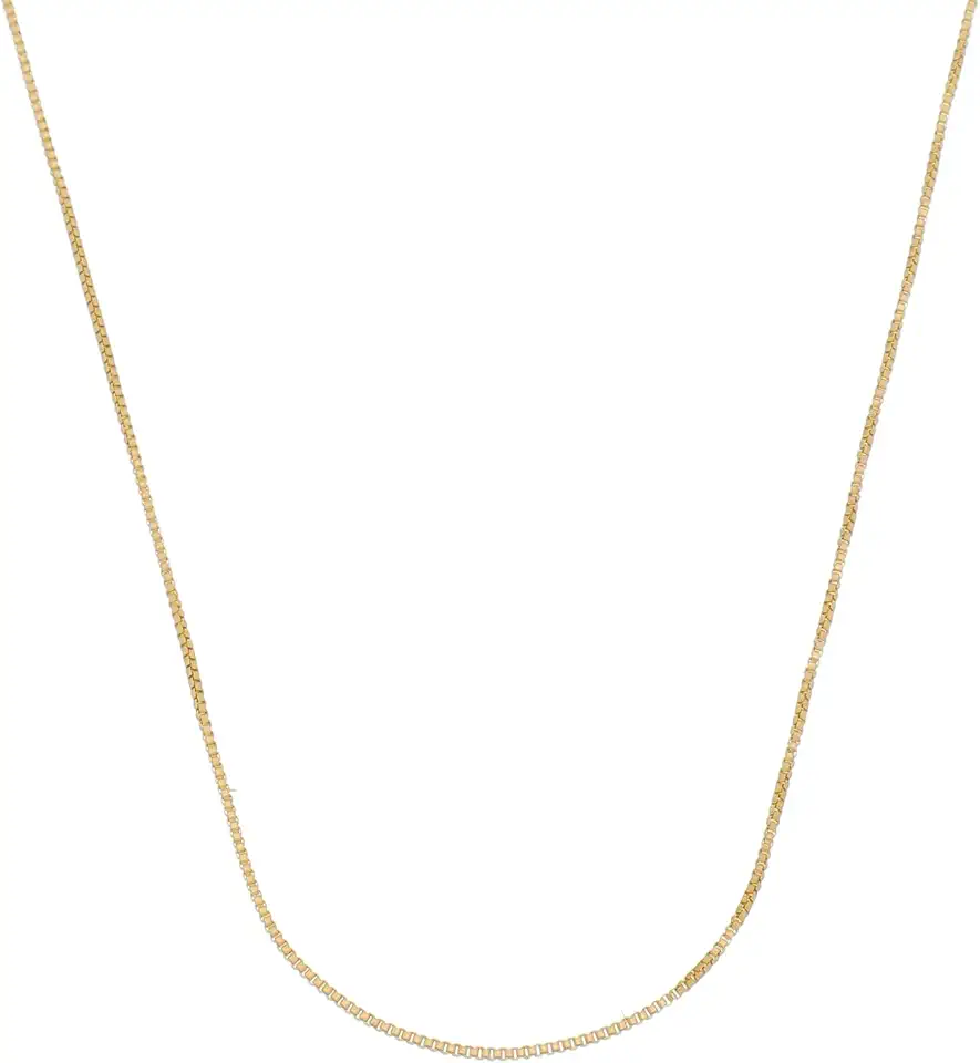 Colar Masculino Fino Banhada À Ouro 18k 70cm Top