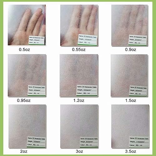 Miniatura 3 de Agfabric Cubiertas flotantes para hileras de plantas, protección contra la congelación, cubiertas para hileras de vegetales