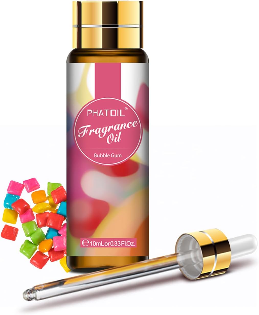 PHATOIL Bubble Gum Fragrance Oil for Diffuser for Home, Aromatherapy
