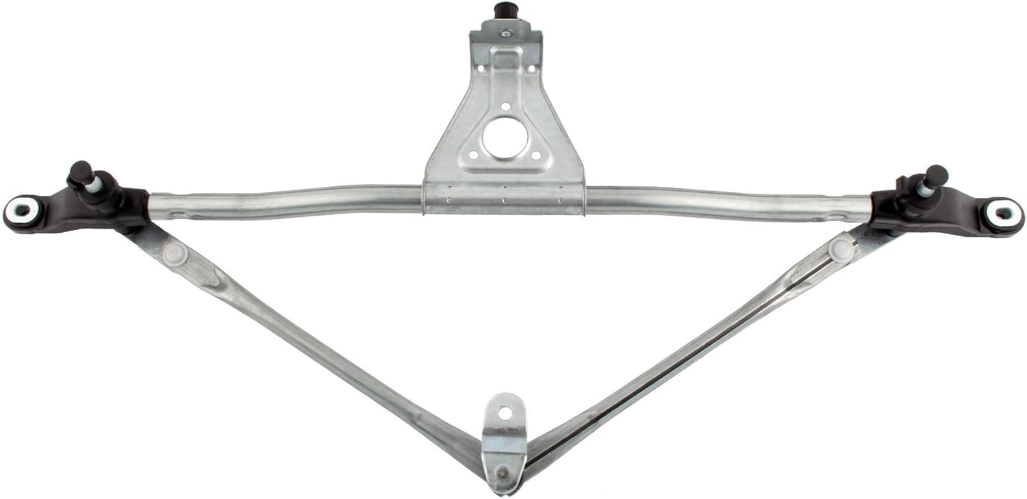 602-105 Front Windshield Wiper Transmission Linkage Assembly for Jeep Wrangler JK 2007 2008 2009 2010 2011 2012 2013 2014 2015 2016 V6 3.6L 3.8L, 55077859AC