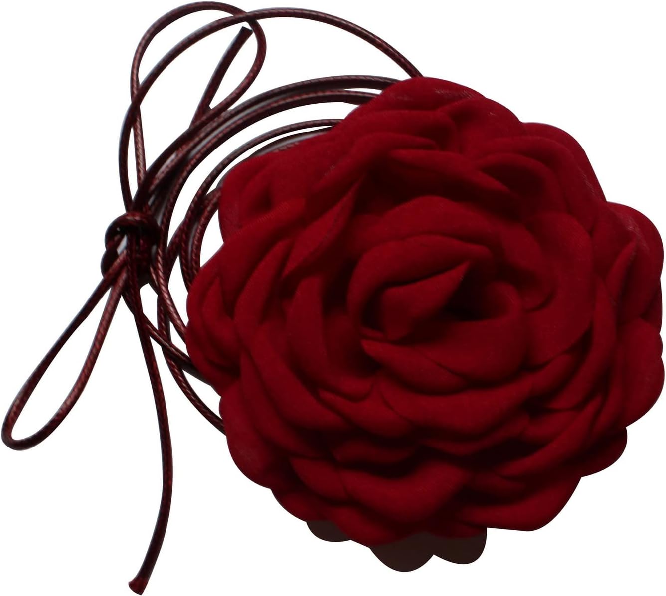 Cuizhiyu 4PK Flower Choker Necklace for Women,Big Rose Flower Chokers, Floral Choker Necklace for Party Bride Wedding Party Summer Necklaces… - Image 8