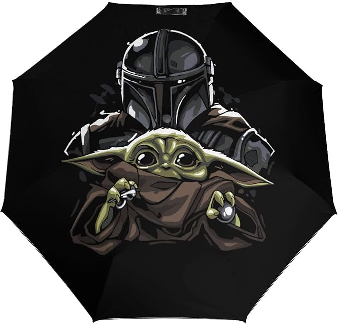 Amazon 傘 折りたたみ傘 マンダロリアン 8本骨 ワンタッチ 自動開閉 おりたたみ傘 雨傘 耐風 撥水 晴雨兼用 日傘 Uvカット 紫外線遮蔽 折り畳み傘 メンズ レディース 梅雨対策 収納ポーチ付き おしゃれ 丈夫 軽量 携帯便利 折りたたみ傘 通販