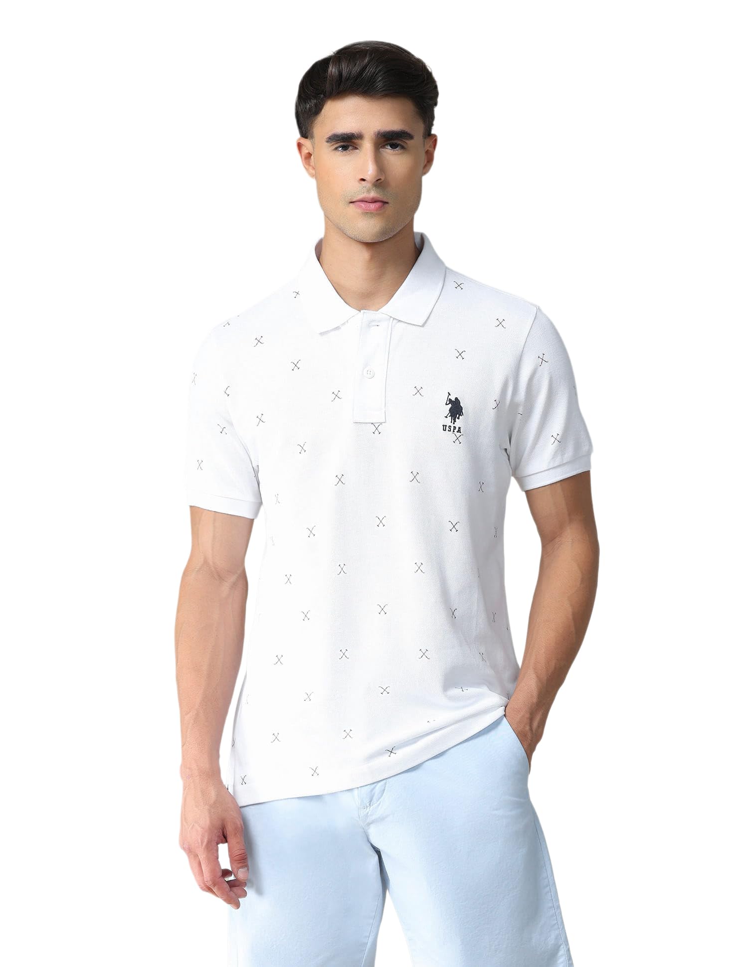 u.s. polo assn. Men's Printed Slim Fit T-Shirt-picture-23