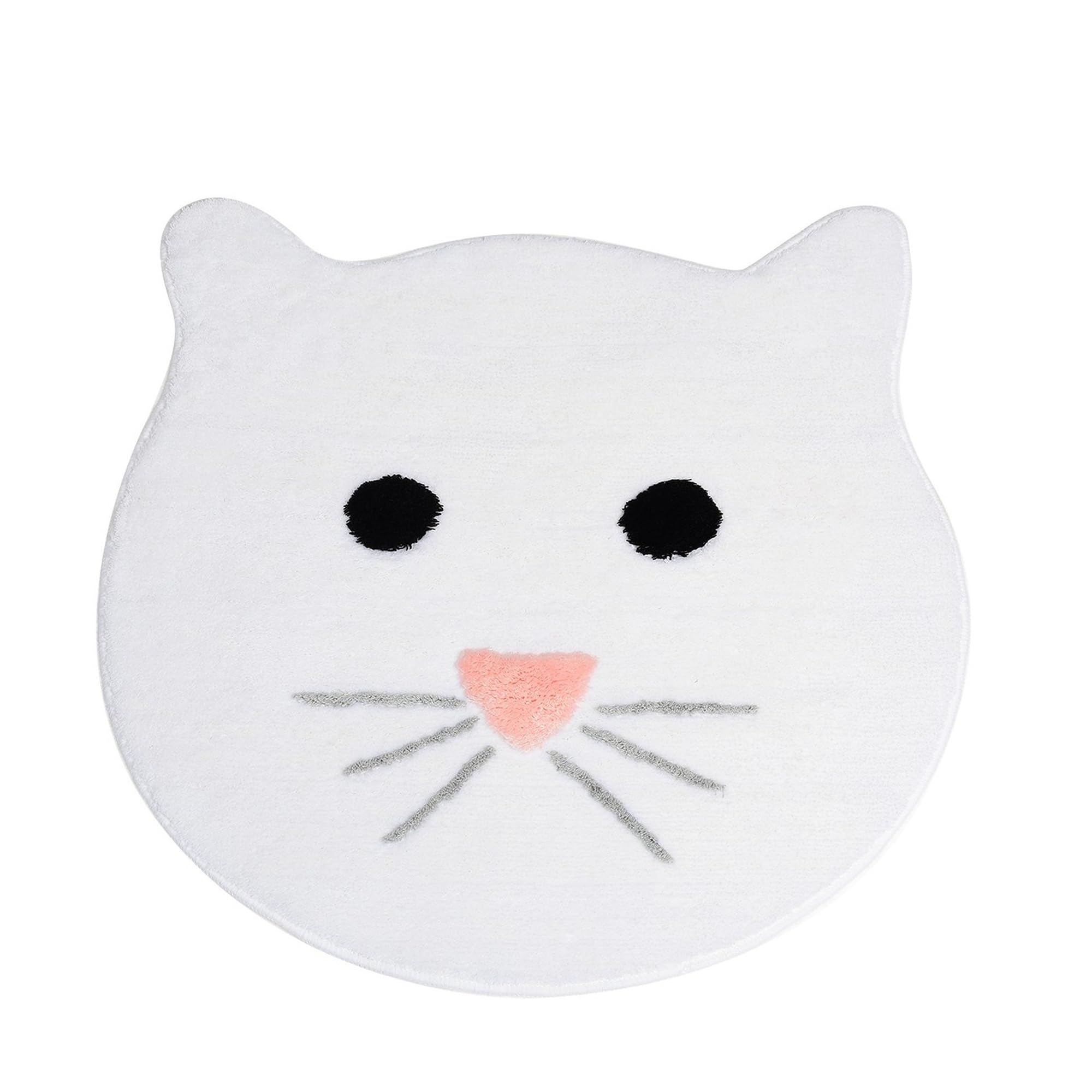 Well Home Mobiliario & Decoración Bunt Badteppich Weiß