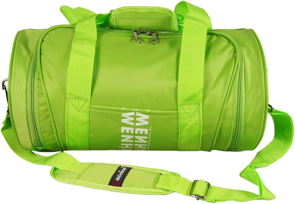 WENHAO Travel Small Duffel Sports Gym Luggage Bag For Women (Small, Green)