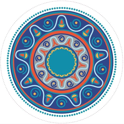 Gardner Pet 5 in 1 Cat Toy Cover，Boho Style - Blue