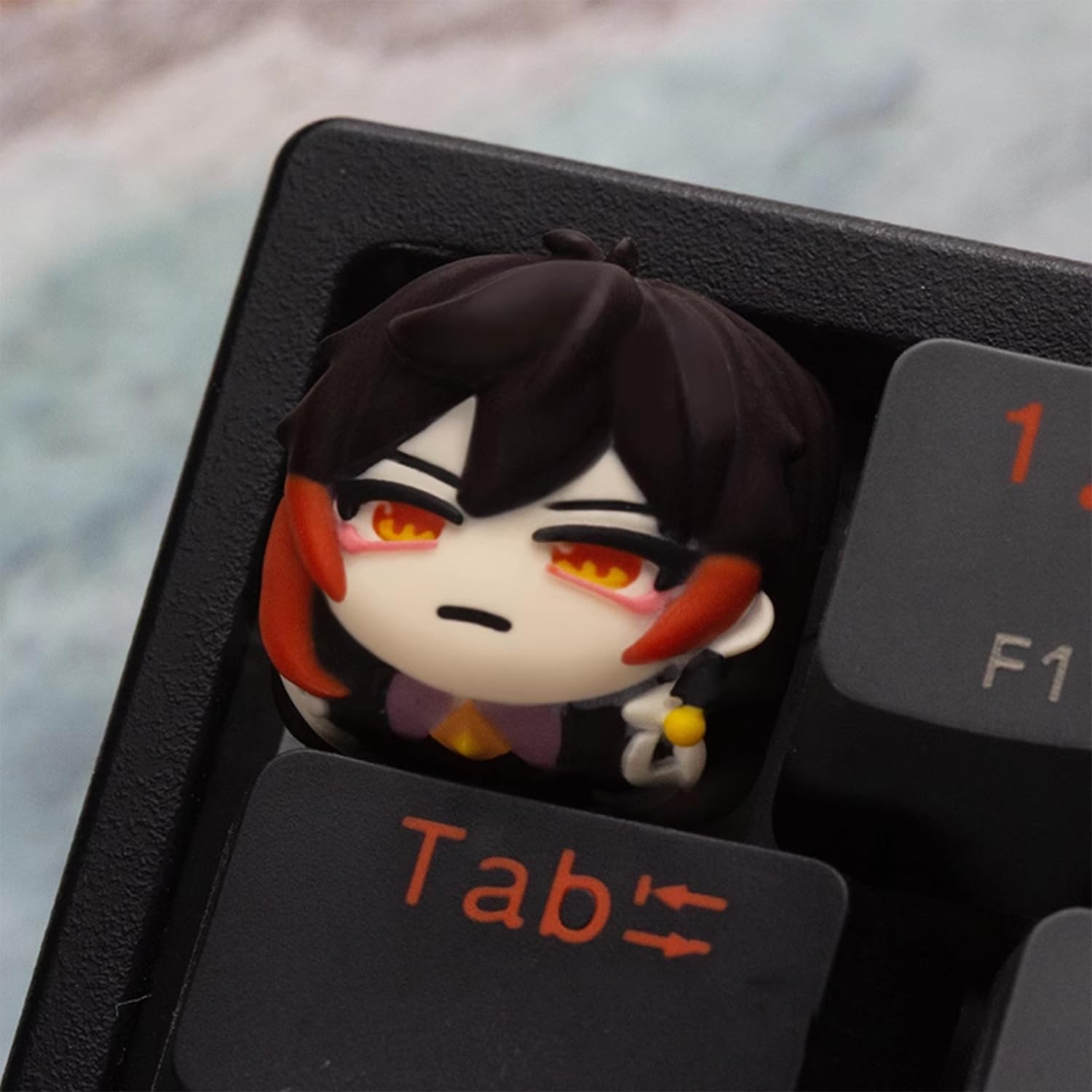 Amazon | 原神 キーキャップ グッズ フリーナ ナヒーダ 鍾離 クレー 甘