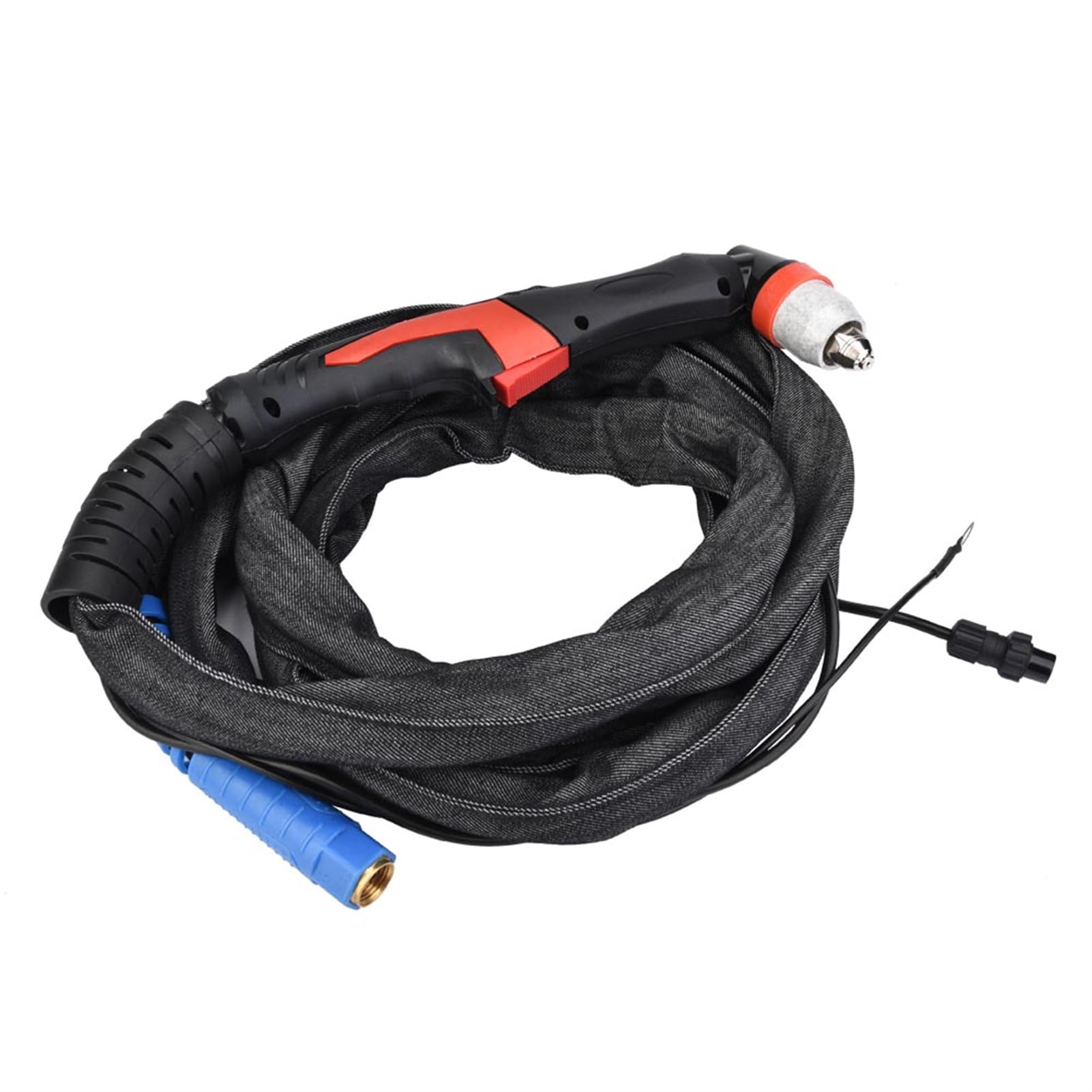 Último P80 Antorcha Cortador de plasma Soldadura Pistola de corte Arco piloto Arranque no táctil 2 pines Conector HF Cable completo para máquina CNC LGK60 LGK80 LGK100(4M)