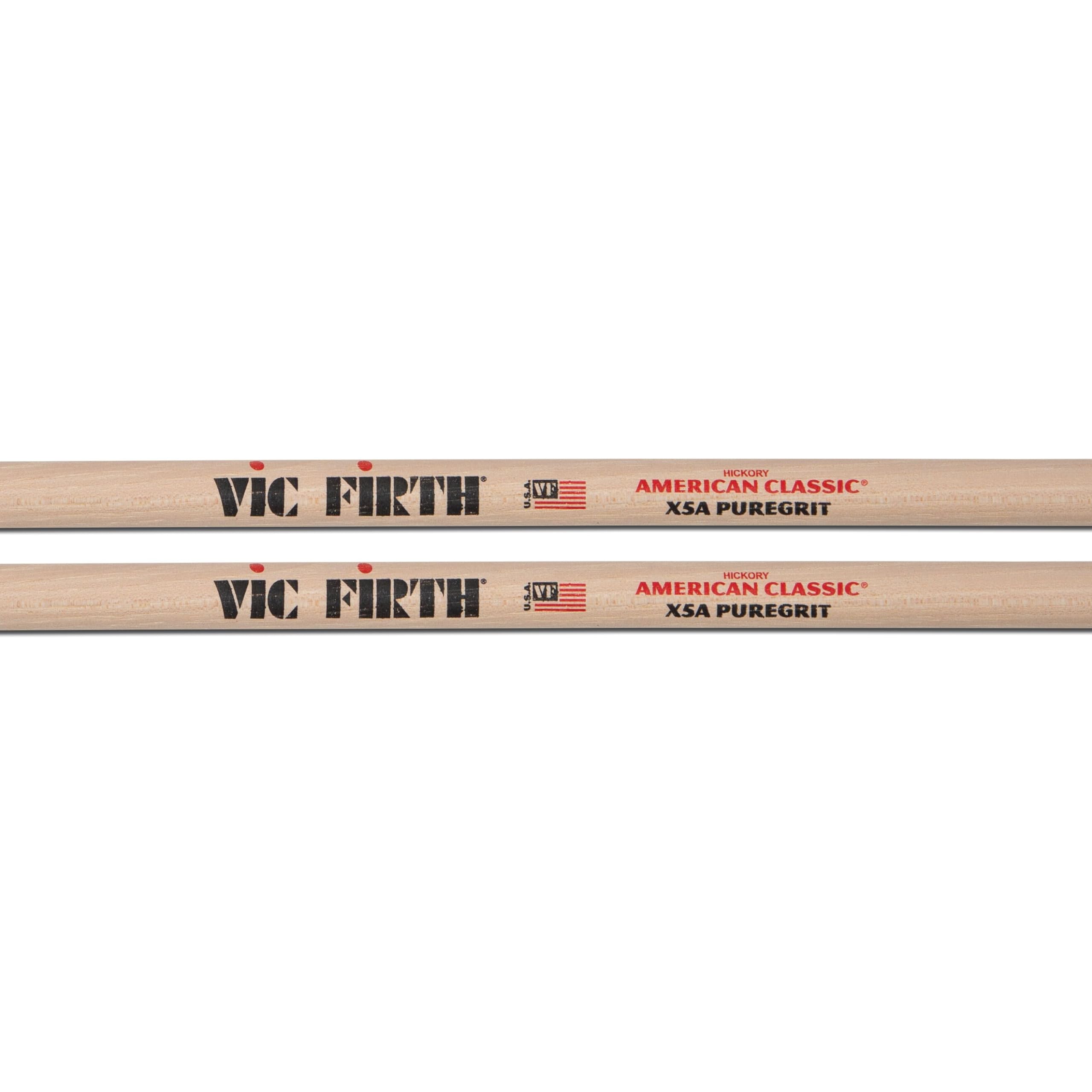 Vic FIrth - American Classic® Extreme Drumsticks X5APG PureGrit - American Hickory - Wood Tip, natural - Image 4