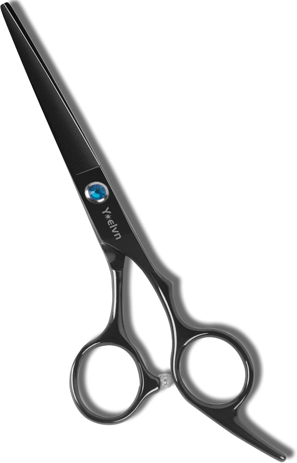 Hair Cutting Scissors Razor Barber for Haircut Matte Black