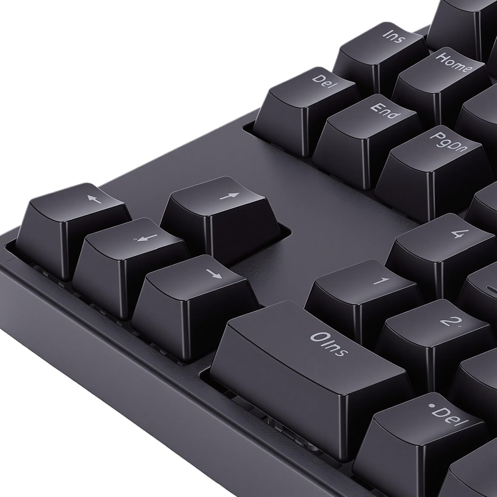 Fabater Tastierino Numerico, Tastiera Meccanica USB Cablata con Retroilluminazione LED RGB, 34 Tasti, Copritasti PBT, Tastiera Compatta for Laptop Desktop Computer PC, Red Switch