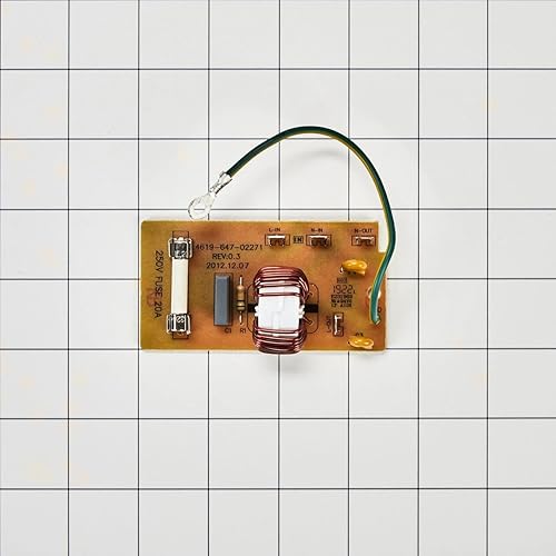 Miniatura 2 de Whirlpool Tablero de filtro de ruido de microondas W10422269