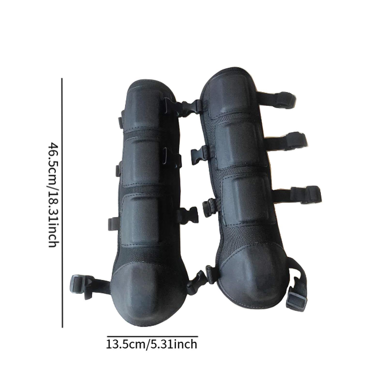2 Rodilleras de Jardinería, Protectores de Piernas para Motosierra, Recortadora Profesional Ajustable