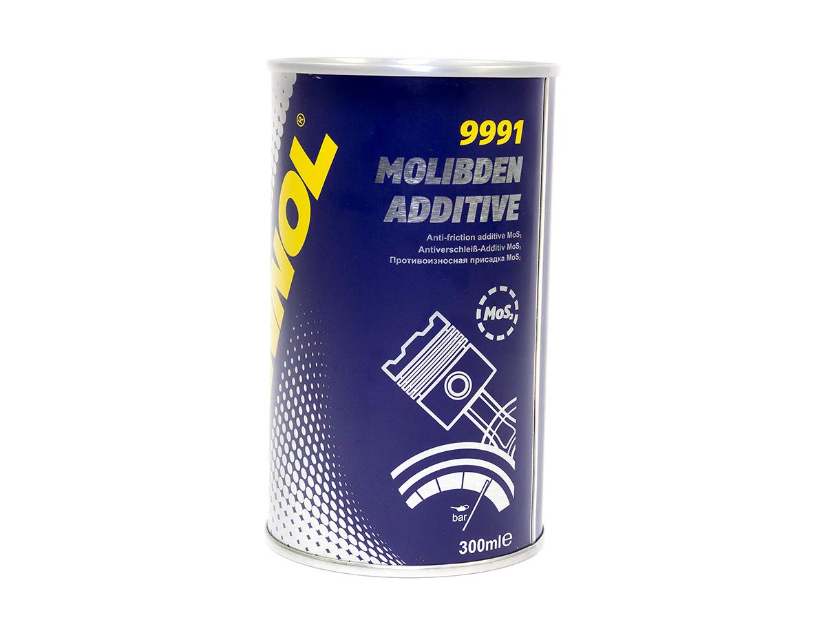 9991 MOLIBDEN ADDITIVE for Engine | Transmission Oil | All Four-Stroke Petrol and Diesel Engines | Prevents Jamming | Compatible with All Filters | Reduces Noise (1, 300)