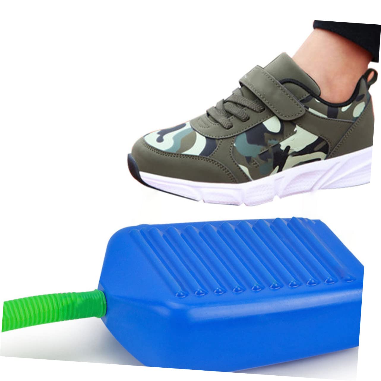 Abaodam Lanceur de Fusées à Pied en Mousse Eva Légère Lance-roquettes Réglable Jouet Extérieur