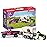 Schleich Horse Club - 38PC Trailer and Truck Transporter Playset with Realistic Horse and Rider Figurines and Accessories - Interactive Toys for Girls and Boys - Kids Ages 5+ | 42346