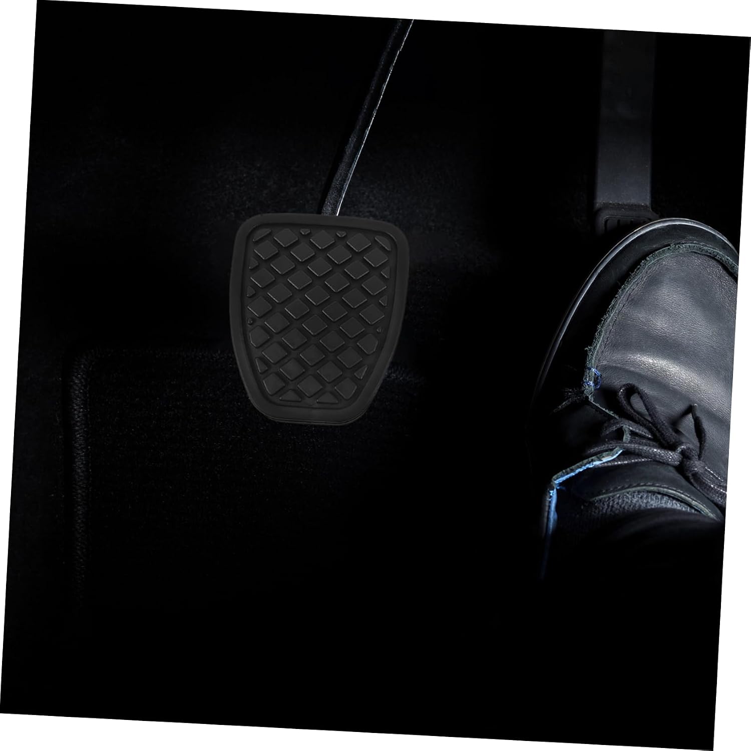 MAGICLULU 2pcs Brake Pedal Stop Pad Car Foot Pedal Rubber Covers Easy Install for Cars